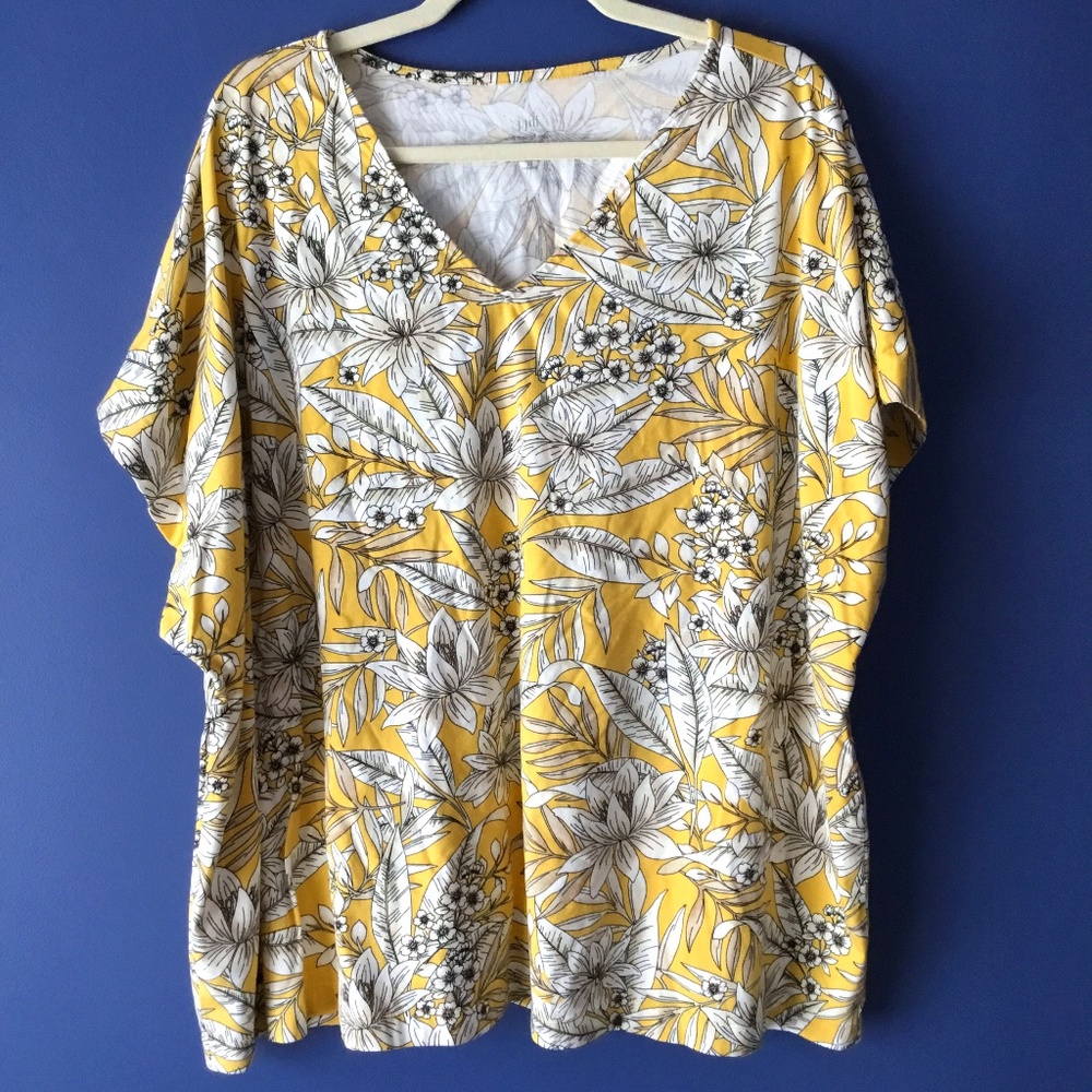 J. Jill Luxe Supima Cotton Blend Easy-T